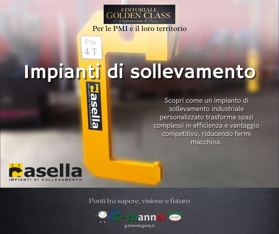 Impianti di sollevamento industriale: il vantaggio del su misura